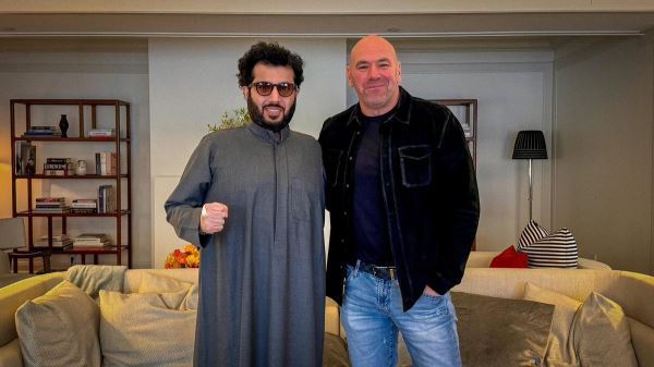 Турки Аль эш-Шейх встретился с президентом UFC Даной Уайтом